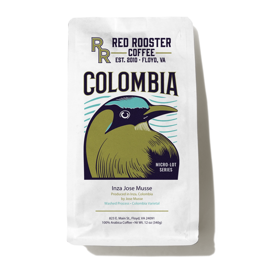 Colombia Inza Jose Musse Washed Light Roast Coffee