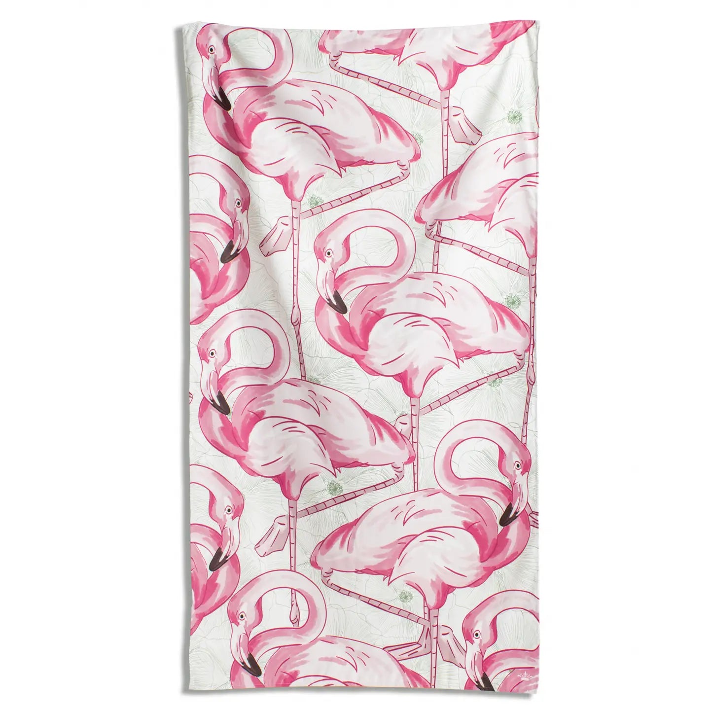 Bonaire Flamingo Giant Beach Towel Pink/Multi