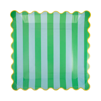 Striped Plate Set