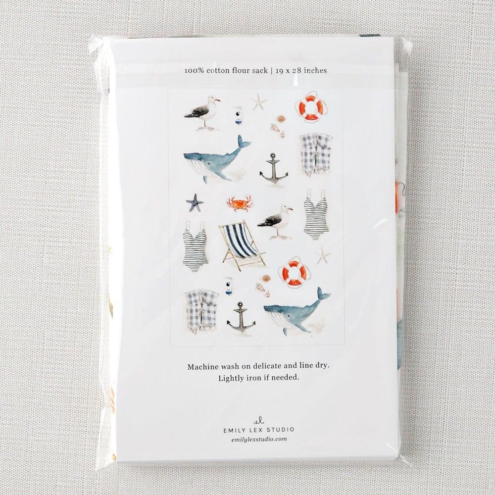 Seaside Tea Towel