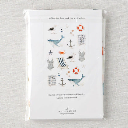 Seaside Tea Towel