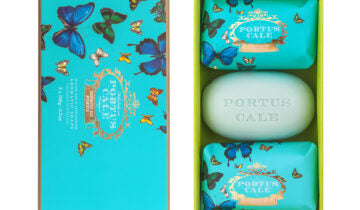 Portus Cale Butterflies Soap Set