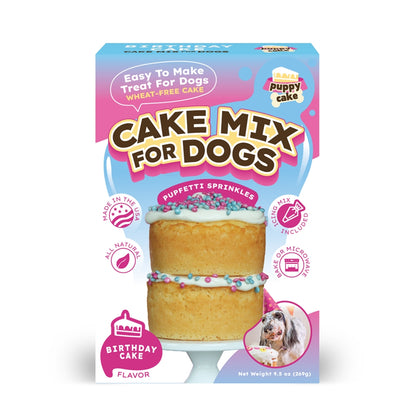 Puppy Cake Mix - Birthday Pupfetti