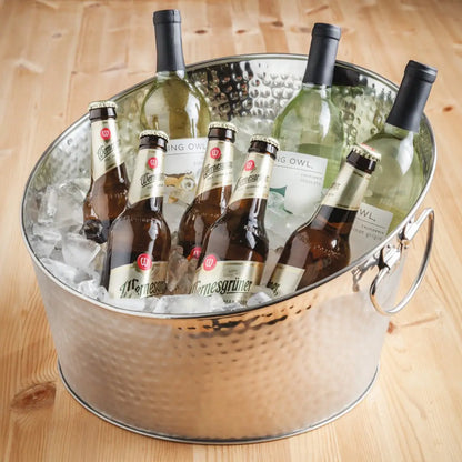 Taper Beverage Tub Hammered
