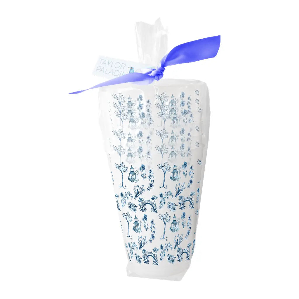 Chinoiserie Frosted Cup