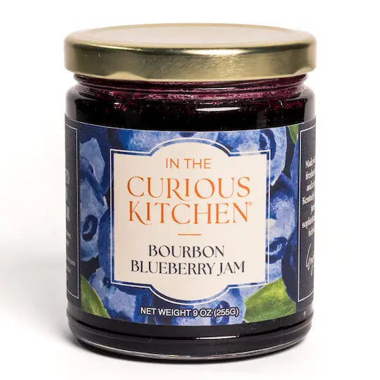 Blueberry Bourbon Jam - Small Batch Gourmet Fruit Spread