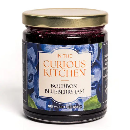 Blueberry Bourbon Jam - Small Batch Gourmet Fruit Spread