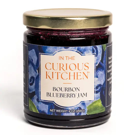 Blueberry Bourbon Jam - Small Batch Gourmet Fruit Spread