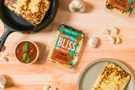 Garlic Golden Baked Bliss cheese