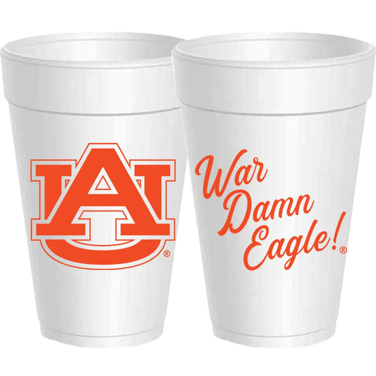 Auburn - War Damn Eagle Cups