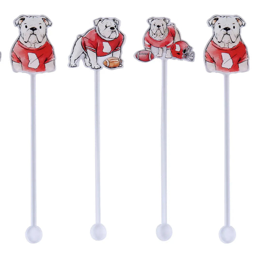 Bulldogs Cocktail Stirrers S/6