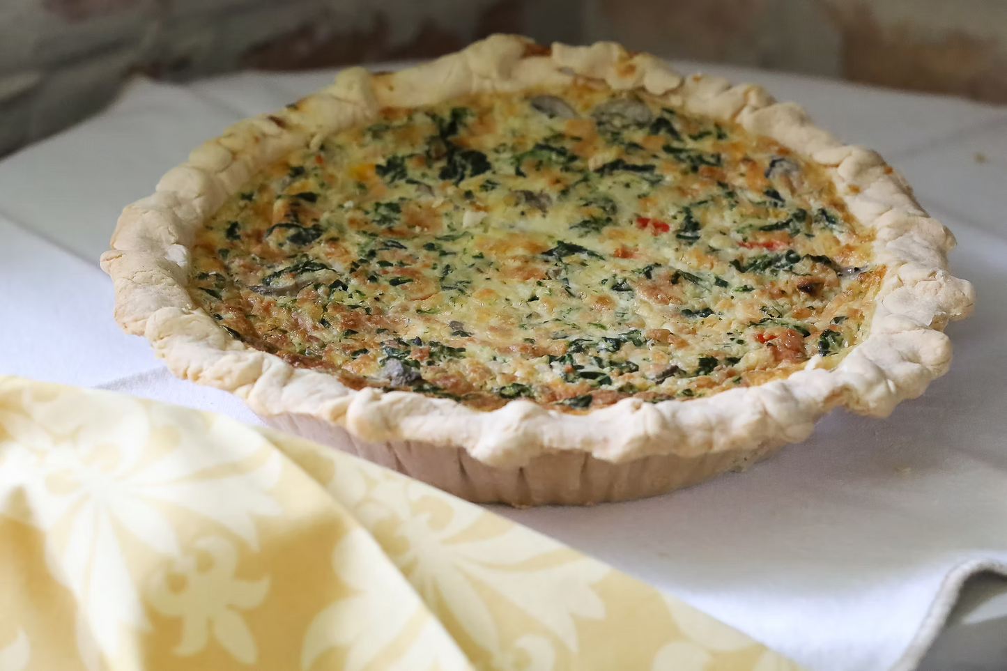 Garden Party Quiche