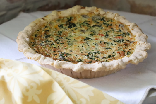 Garden Party Quiche