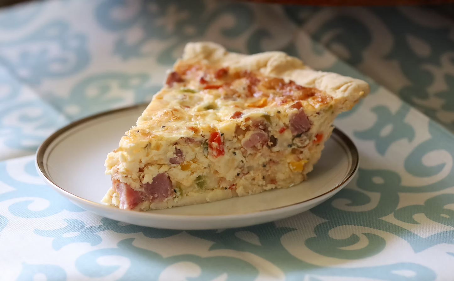 Ham It Up Quiche