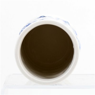 Blue And White Bird Cup