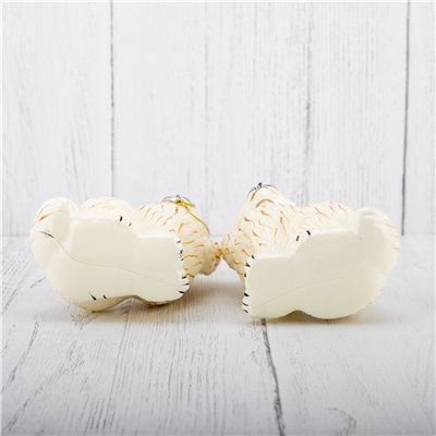Cream Staffordshire Ornament