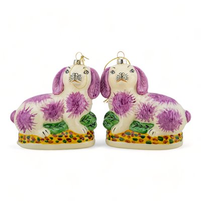 Pink Staffordshire Ornament