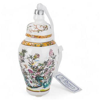 Rose Canton Ginger Jar Ornament