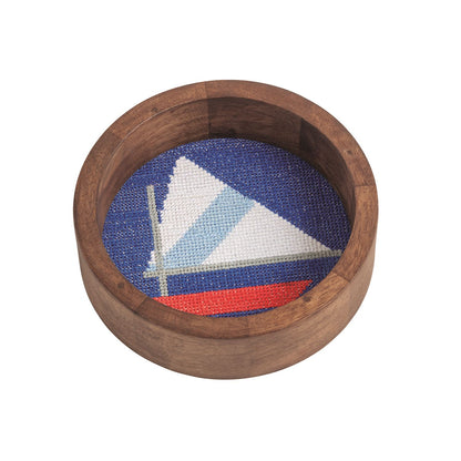 Needlepoint Coaster/Tray