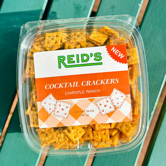Reid's Cocktail Crackers Chipotle Ranch 10oz