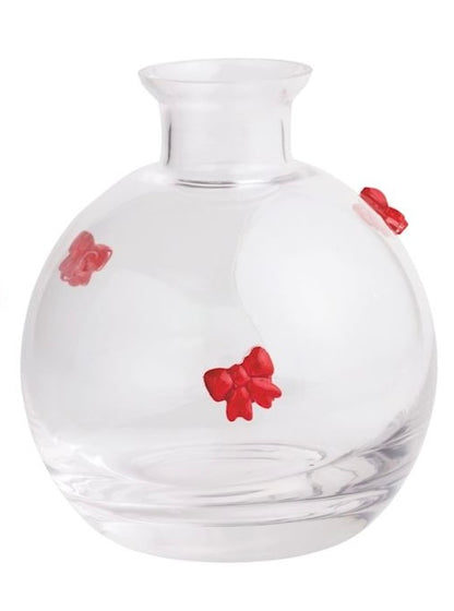 Christmas Glass Icon Bud Vases