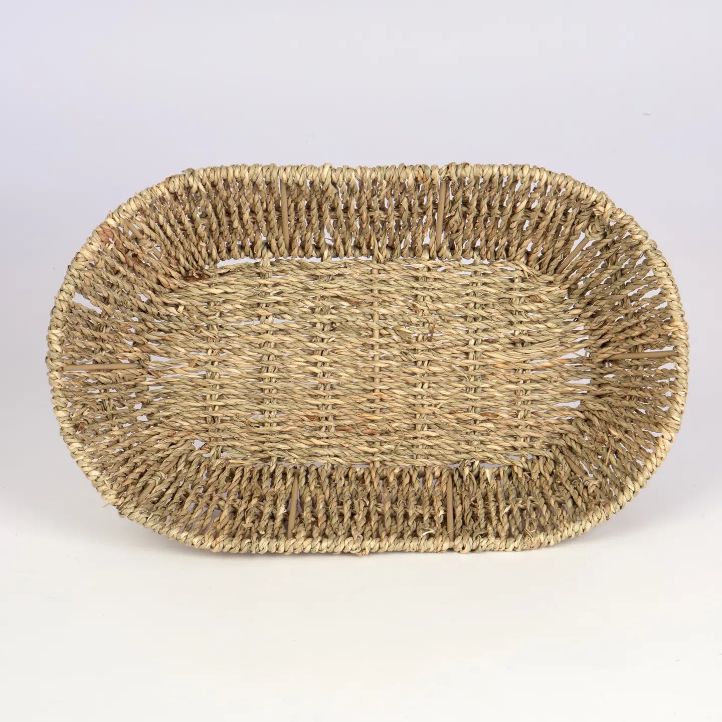 Oval Seagrass Bowl Basket
