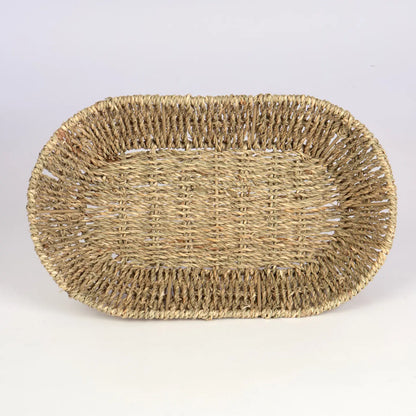 Oval Seagrass Bowl Basket
