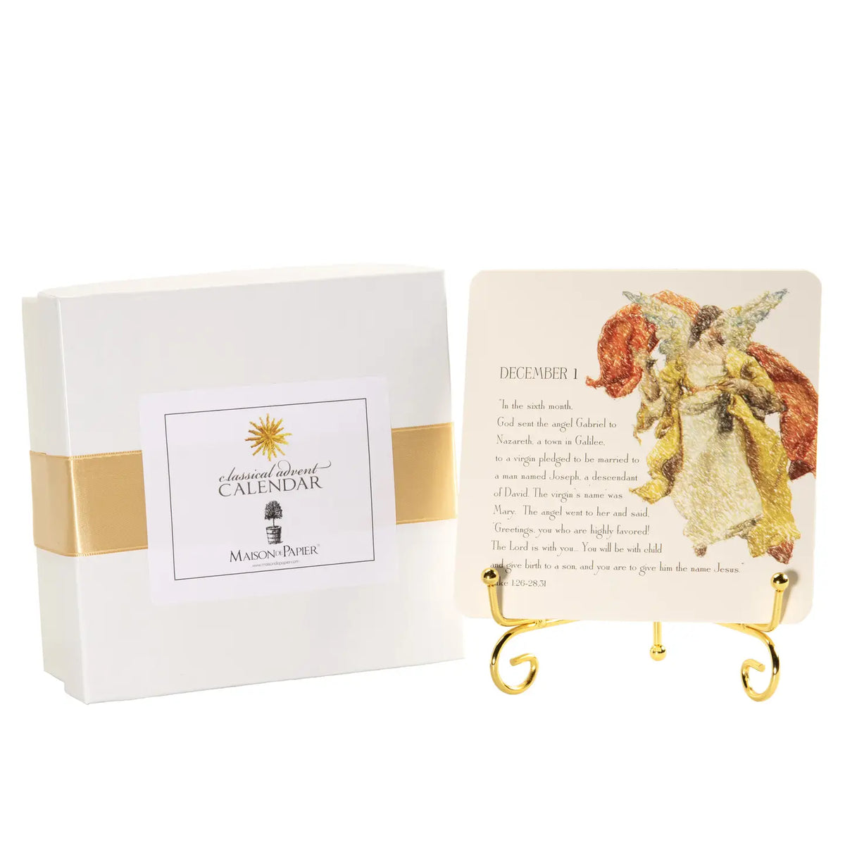 Classical Advent Calendar & Easel