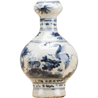 Blue and White Vase - Large