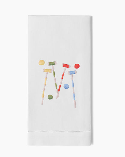 Croquet Hand Towel