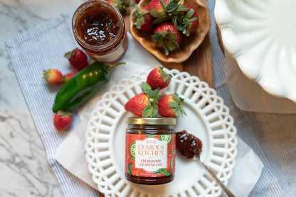 Strawberry Jalapeño Jam - Sweet & Spicy Gourmet Fruit Spread