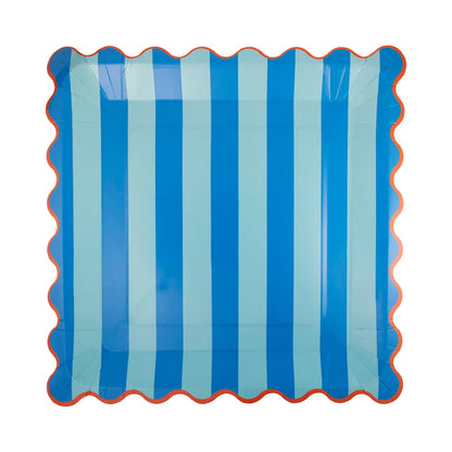 Striped Plate Set