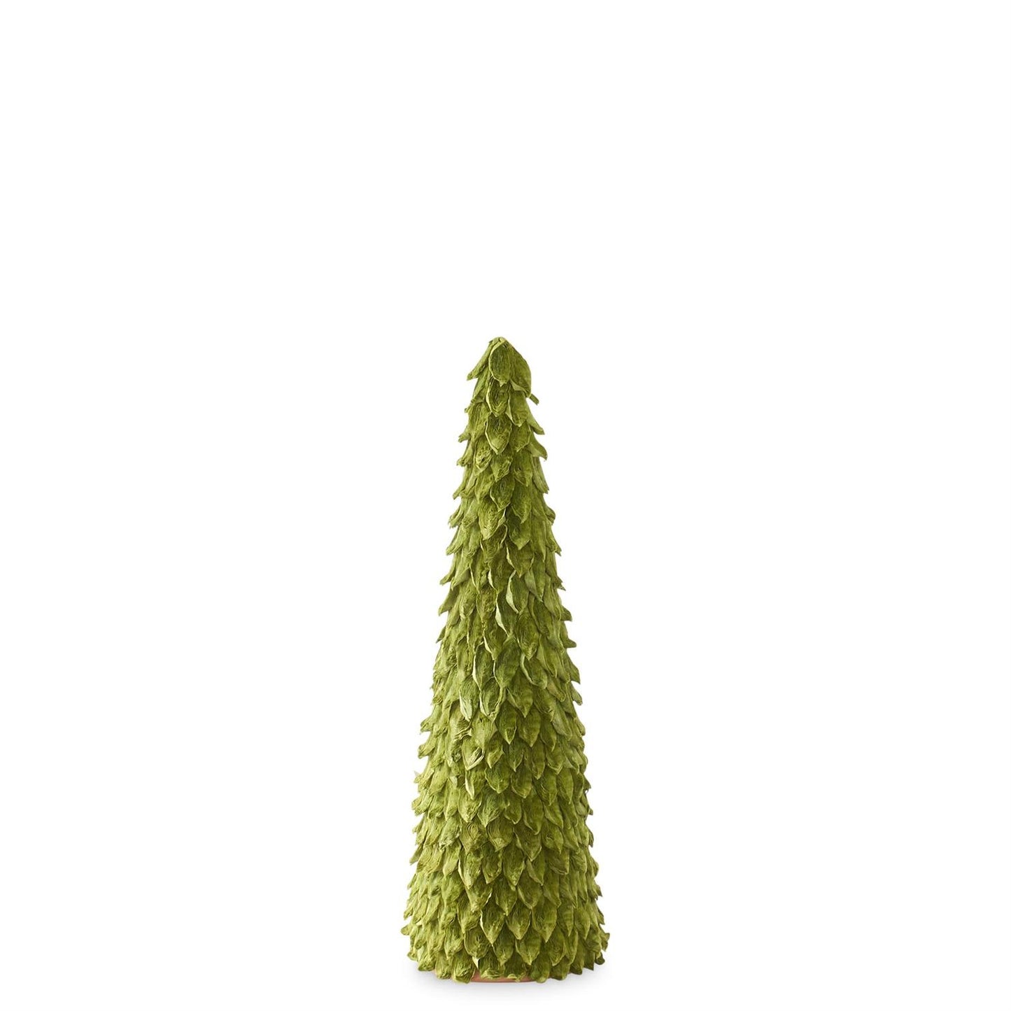 Dark Green Petal Leaf Cone Trees (3 Sizes)