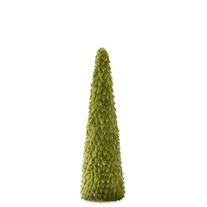 Dark Green Petal Leaf Cone Trees (3 Sizes)