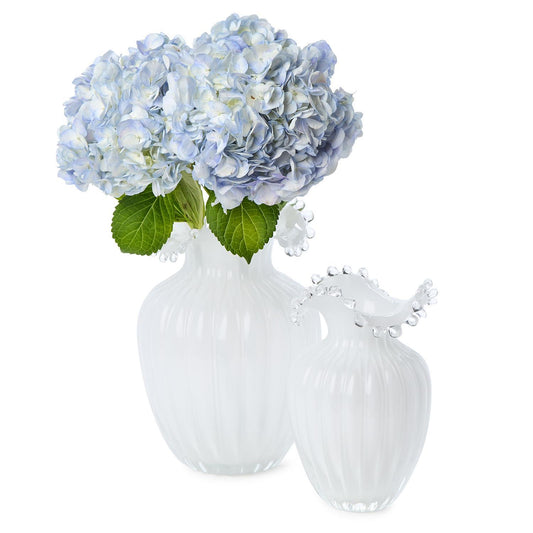 Pearl Vase - White