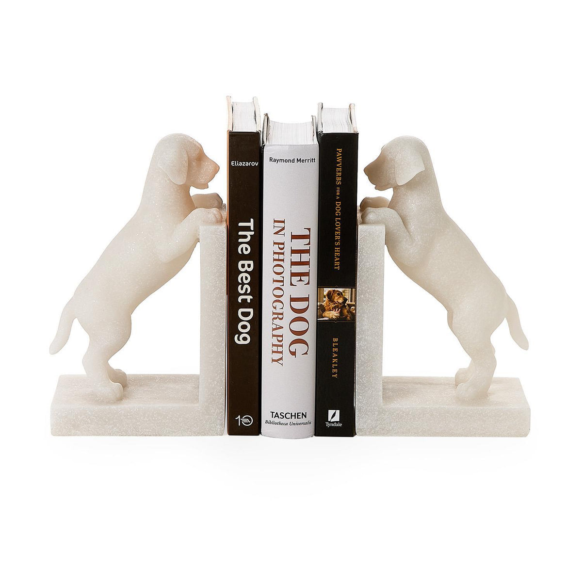 Dog Book Ends S/2