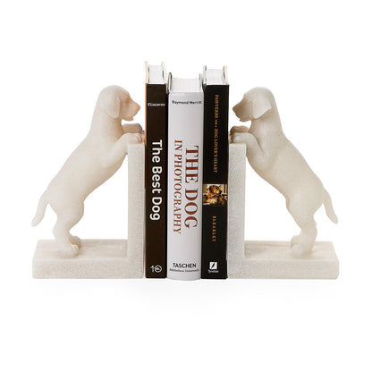 Dog Book Ends S/2