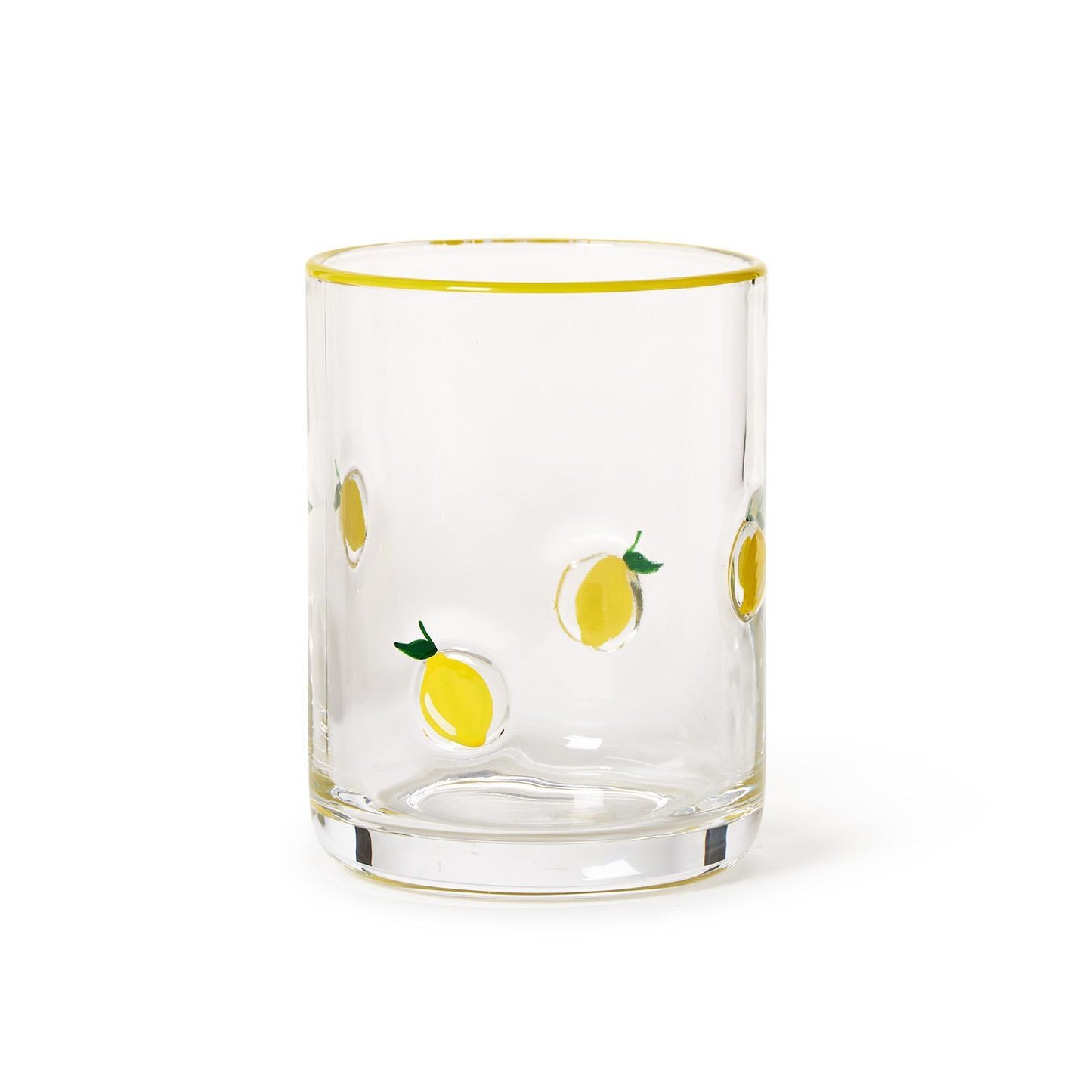 Lemon Double Old Fashioned Glass