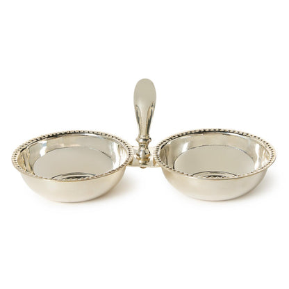 Silver Two Section Dish
