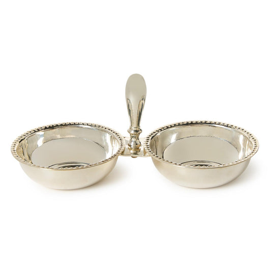 Silver Two Section Dish