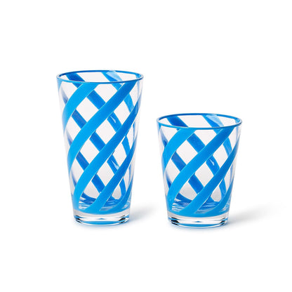 Blue Ribbon Glasses S/2