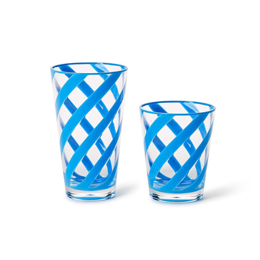 Blue Ribbon Glasses S/2