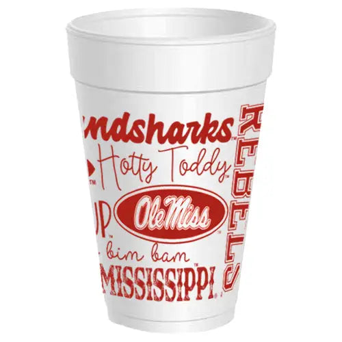 Ole Miss Traditions Cups Red