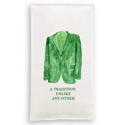 Green Jacket Kitchen Towel