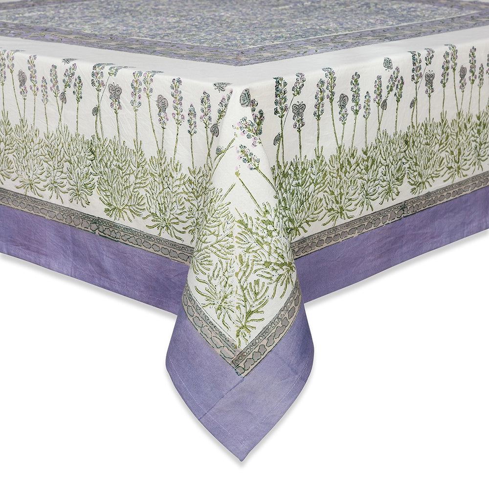Lavender Purple French Tablecloth