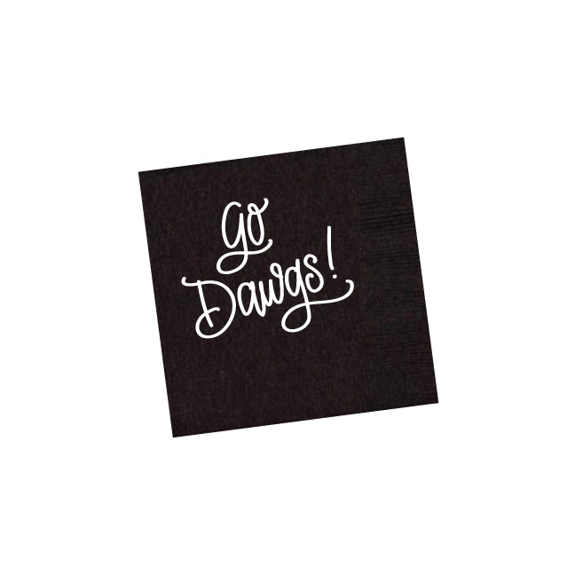 Go Dawgs! Cocktail Napkins