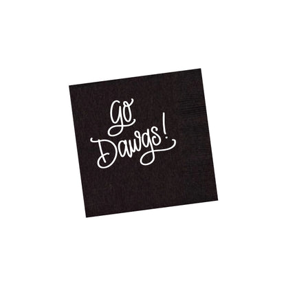 Go Dawgs! Cocktail Napkins