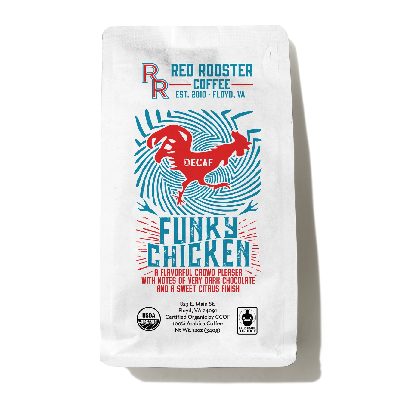 Organic Decaf Funky Chicken - Coffee Beans