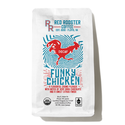 Organic Decaf Funky Chicken - Coffee Beans