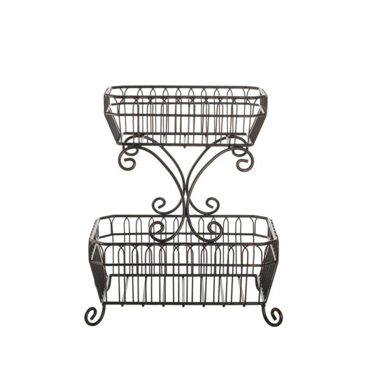 Mikasa French Countryside 2Tier Basket Open Stock